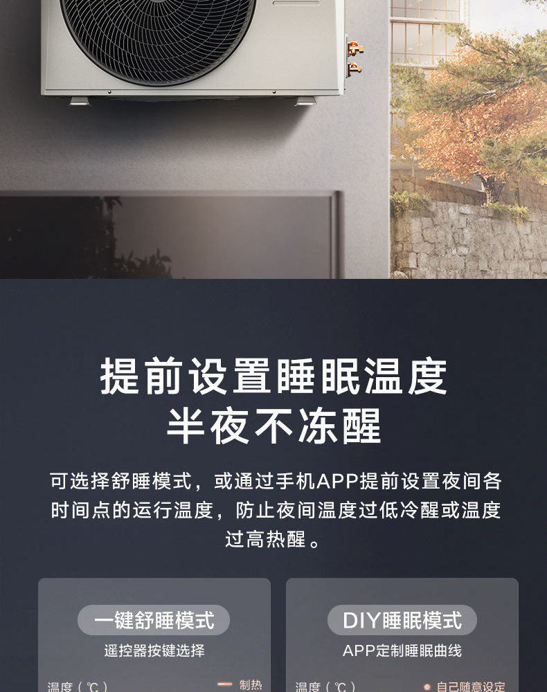 美的（Midea）1.5匹新一级能效变频冷暖卧室家用两用挂机 鲜逸 KFR-35GW/N8PHF1