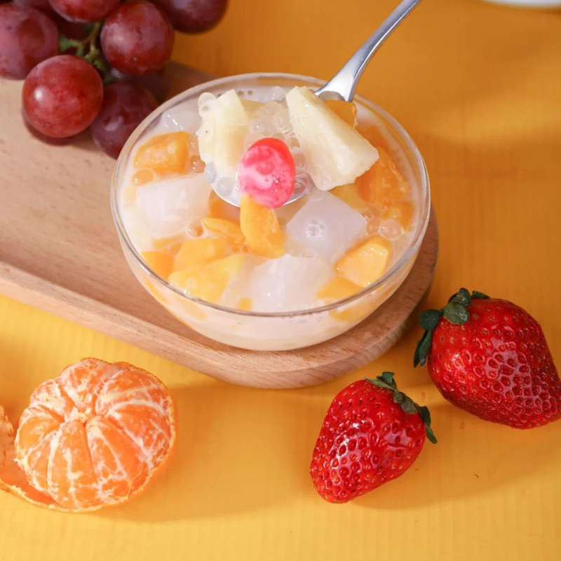  酸奶菠萝西米露水果罐头混装整箱菠萝什锦休闲 健康休闲 味滋源