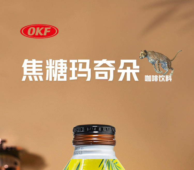 OKF 焦糖玛奇朵咖啡饮料 瓶装