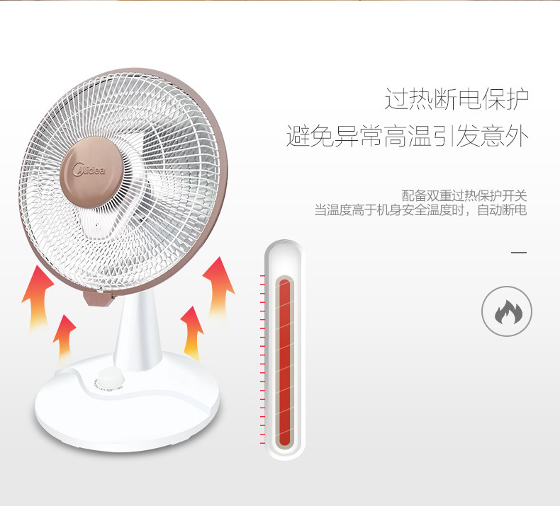 美的/MIDEA 取暖器小暖阳NPS7-15A5