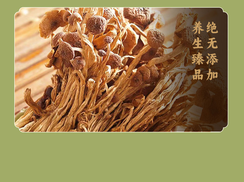 红乡记 精选茶树菇250g 未开伞干茶树菇 煲汤食用菌菇