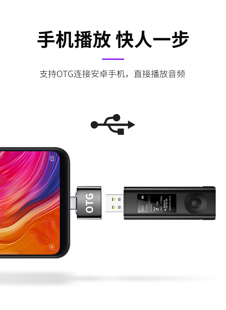 新科 (Shinco) 录音笔V-91 32G专业高清降噪 录音器 会议采访多功能录音设备 U盘