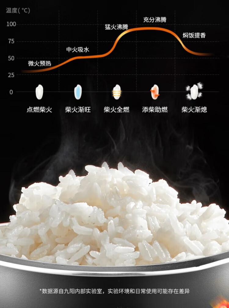 九阳 不粘电饭煲 米汤分离 F-40FY33