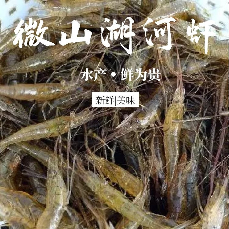 【邮乐官方直播间】微山湖原生态小河虾淡水虾小明虾200g*4盒