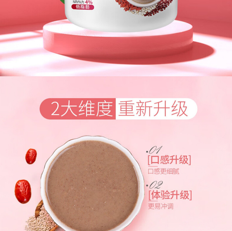 燕之坊 红豆薏米枸杞粉代餐（焕新版）500g/罐