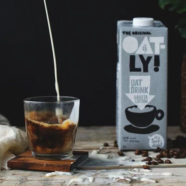  OATLY 噢麦力 咖啡大师燕麦奶（国产款） 1L*6 咖啡伴侣谷物早餐奶