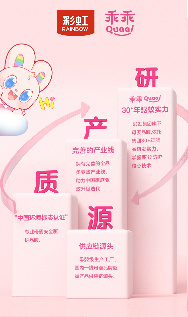 彩虹 乖乖驱蚊液（200ml）儿童婴儿孕妇驱蚊水 【乖乖无味】