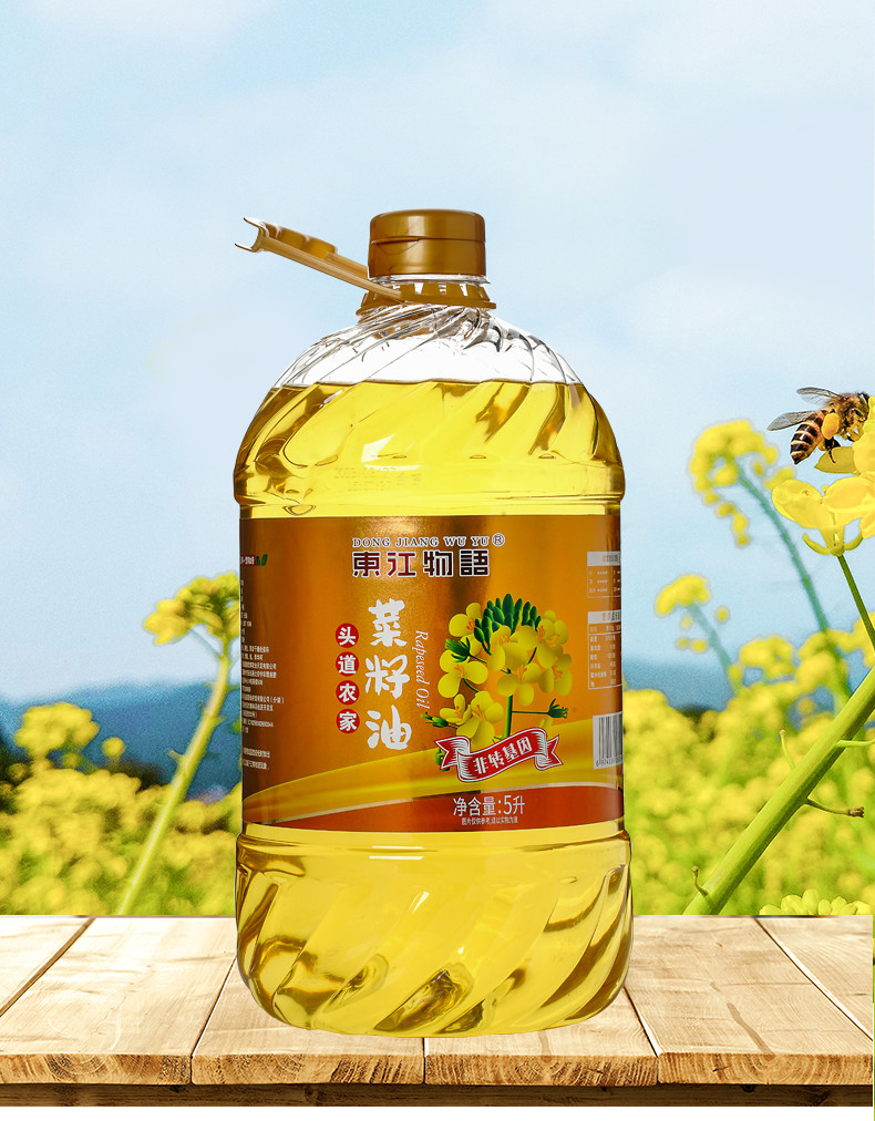 东江物语东江物语 头道农家菜籽油 5L