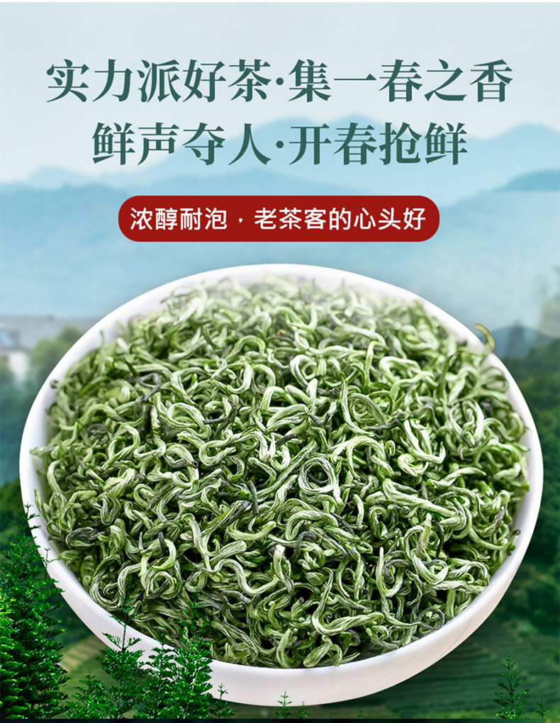 别茶访 2024年二级英山云雾茶 简易装