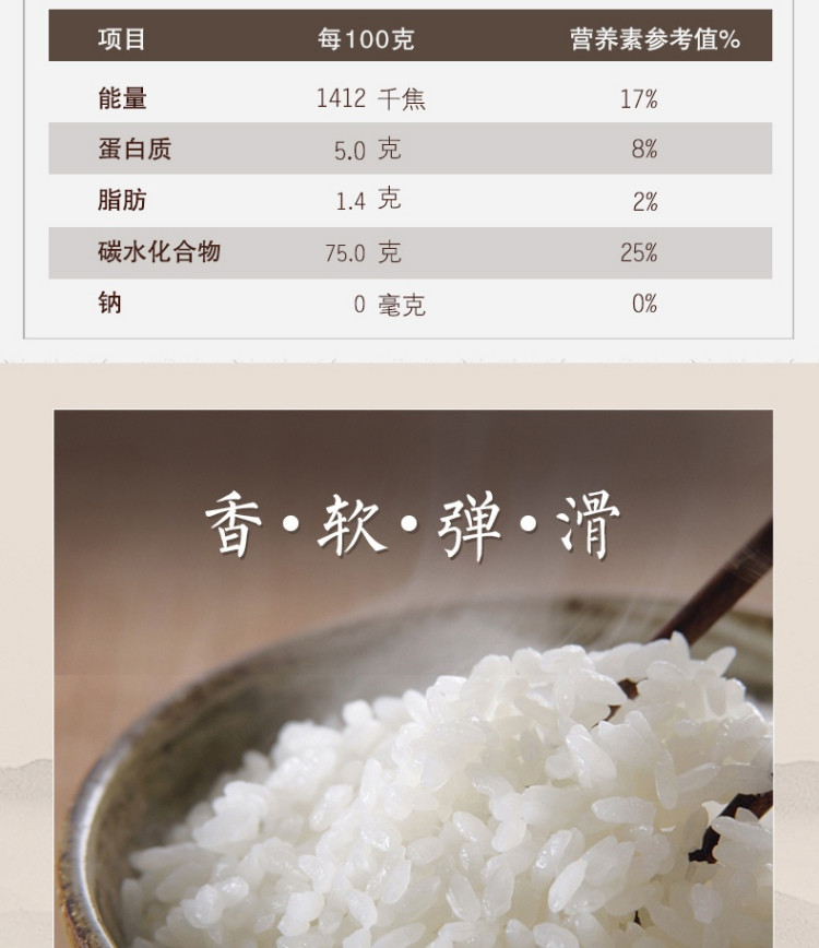 金龙鱼 原香稻大米 5千克