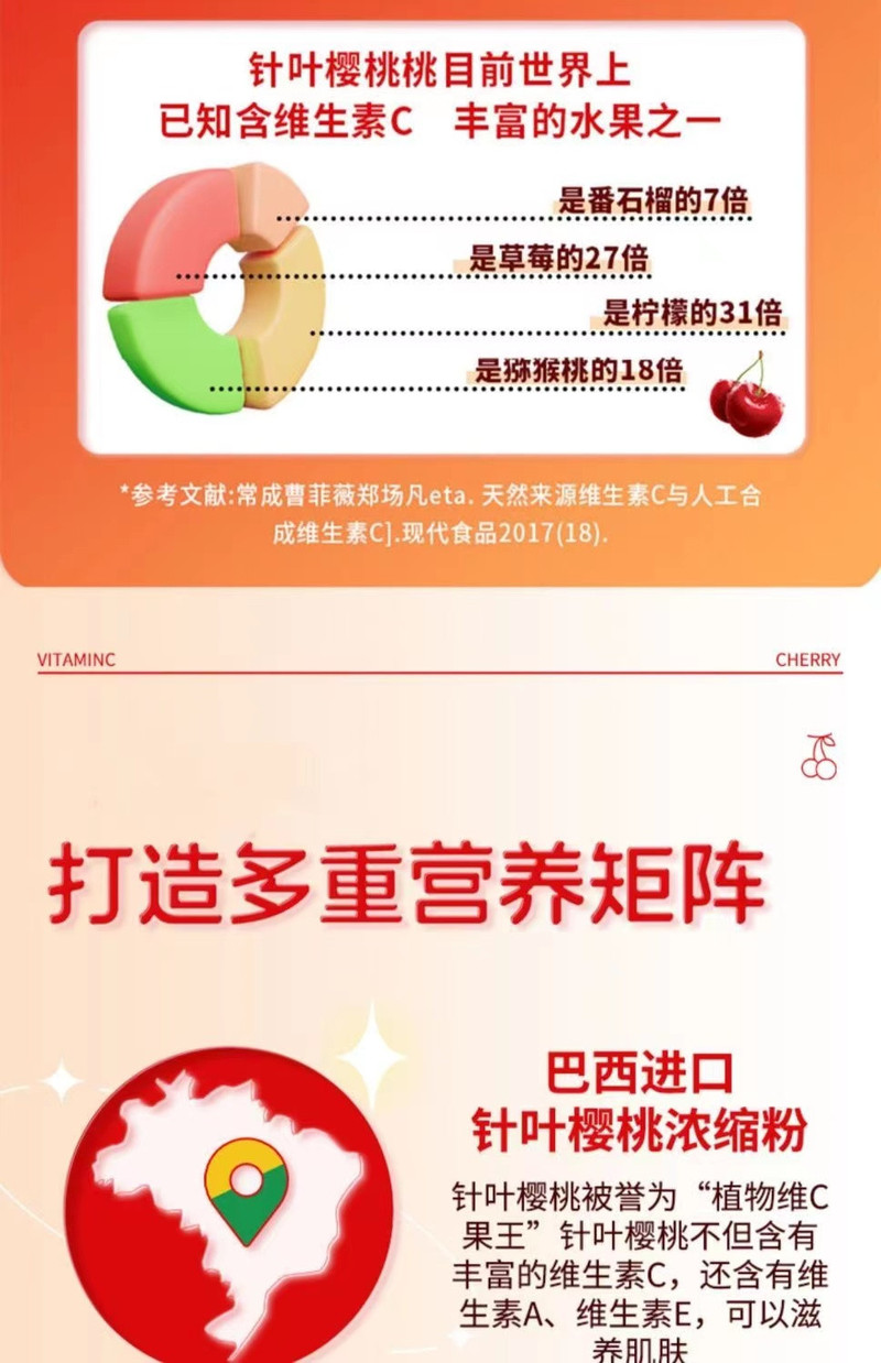 信盛堂 北同    针叶樱桃维生素C片    券后价9.9