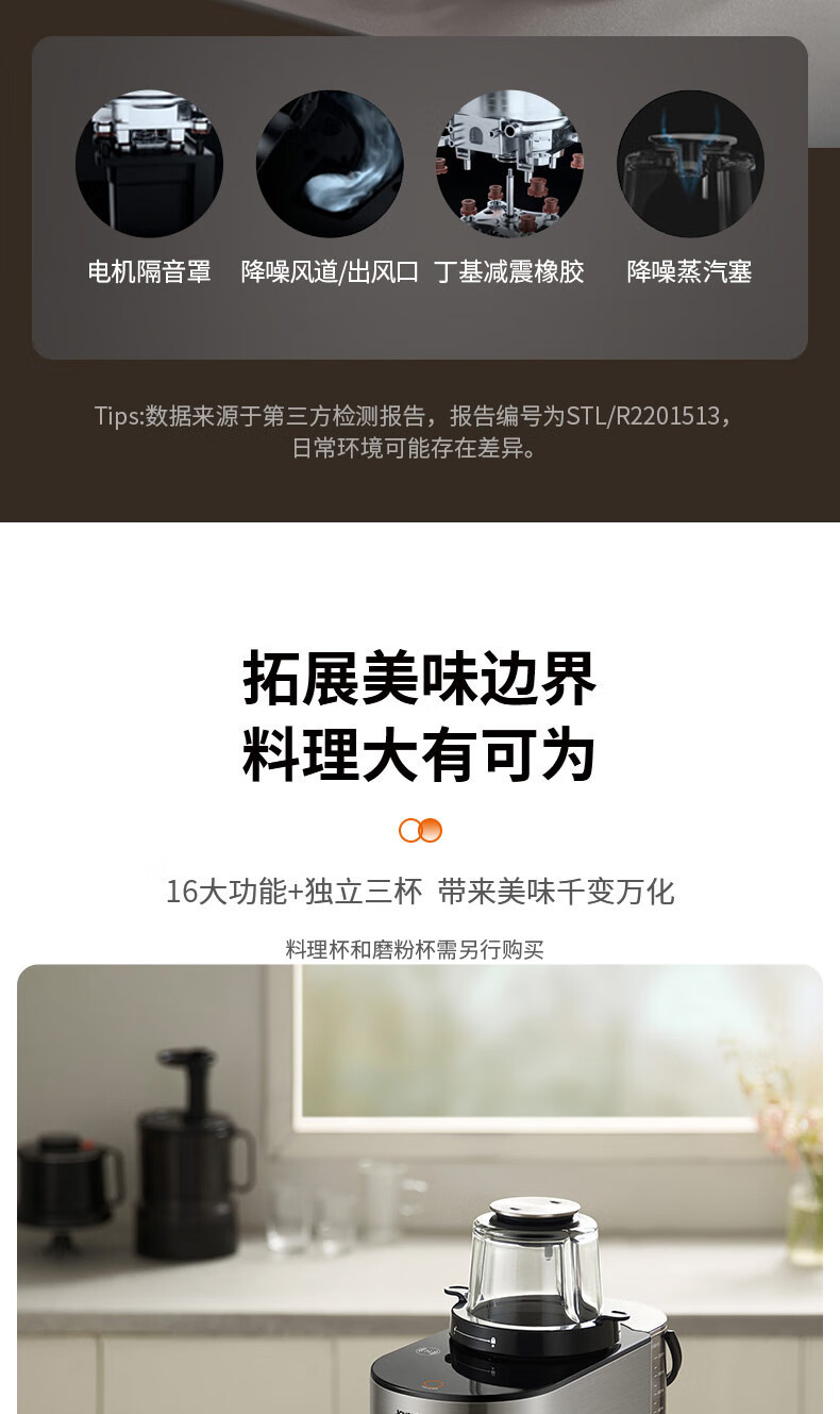 九阳/Joyoung家用低音多功能免洗破壁机L12-Y951