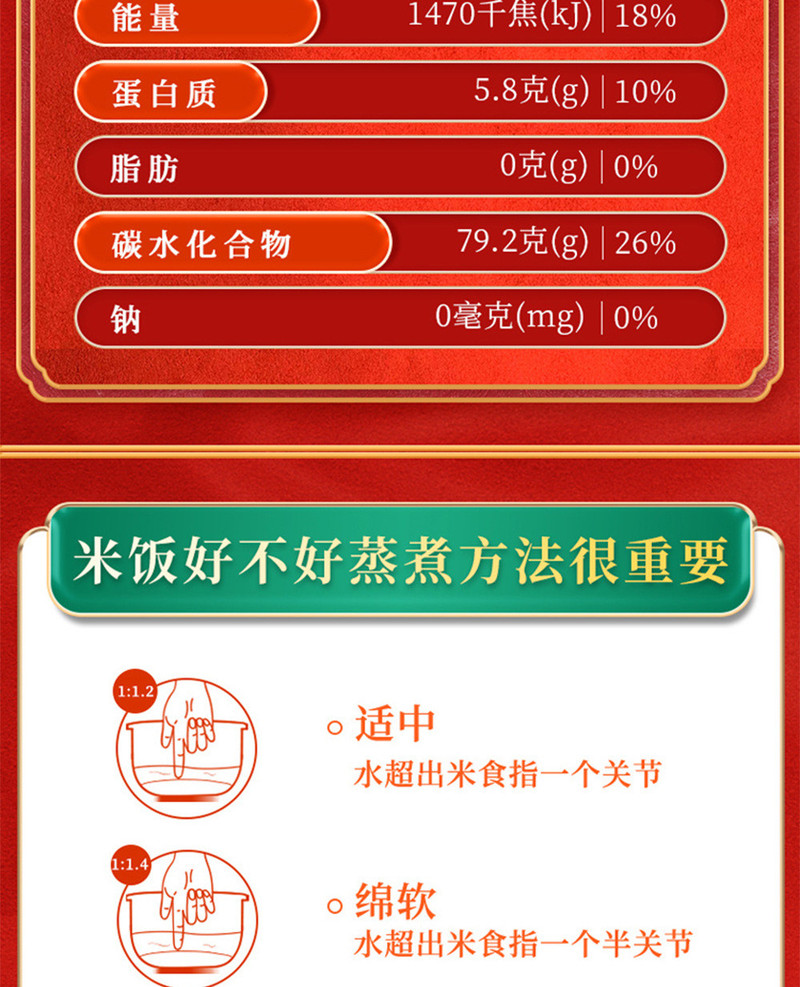  【买一赠一同款】五常有机大米稻花香2号2.5KG*2袋主产区  一米距离