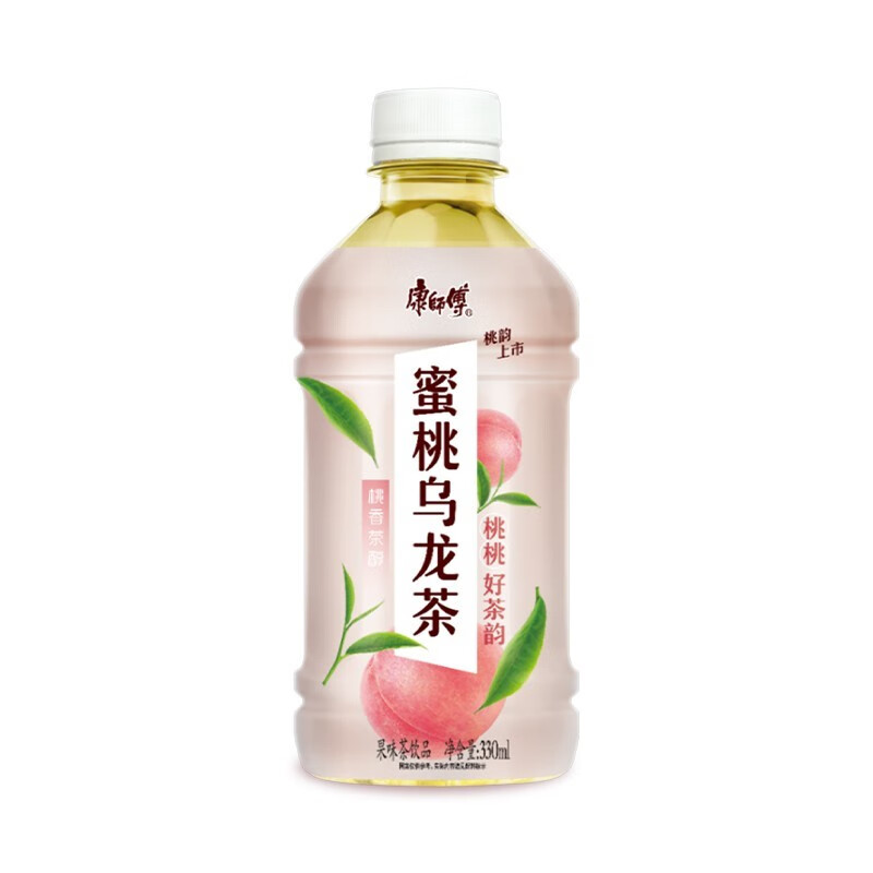 康师傅 蜜桃乌龙茶330ml*12瓶