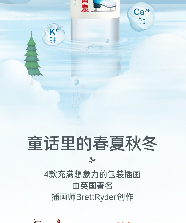 农夫山泉 天然矿泉水（运动盖）535ml*24瓶整箱装