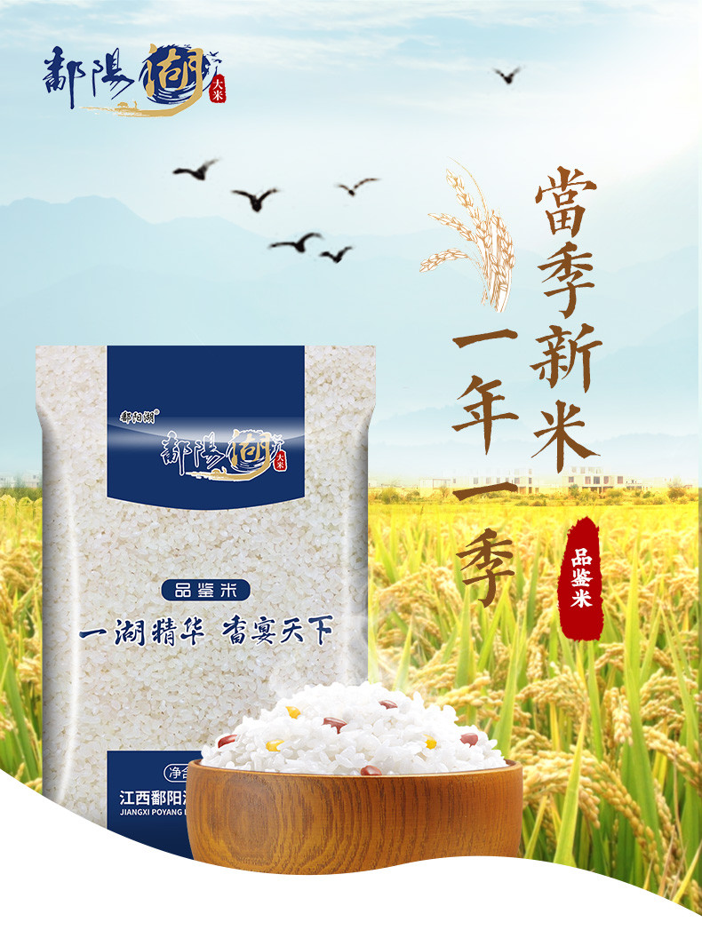 鄱阳湖品鉴米500g粒粒均匀，纤长晶莹