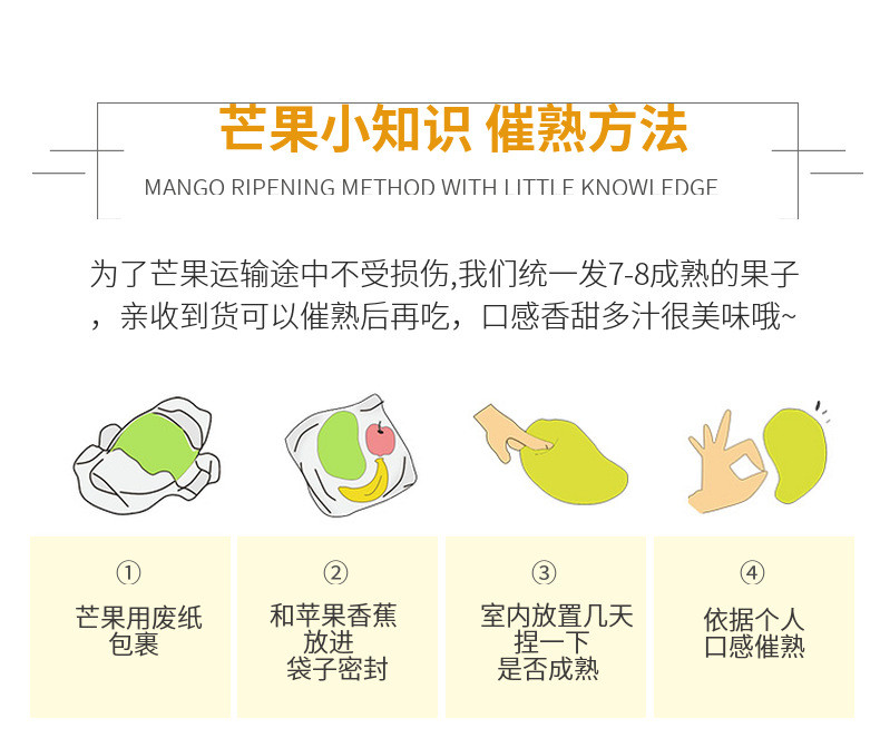 农家自产 云南大青芒果脆甜芒应季大果新鲜水果产地直发大脸芒清皮