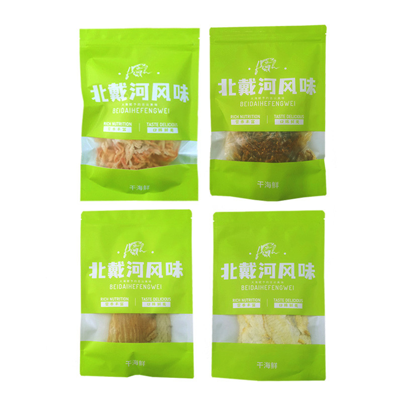  北戴河特产 鱿鱼丝 鳕鱼片 手撕即食海鲜零食 250g/袋  易水禾