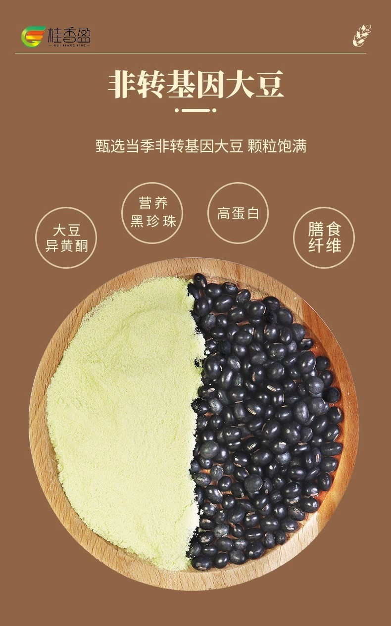 桂香盈 经典黑豆浆（30克*15条）
