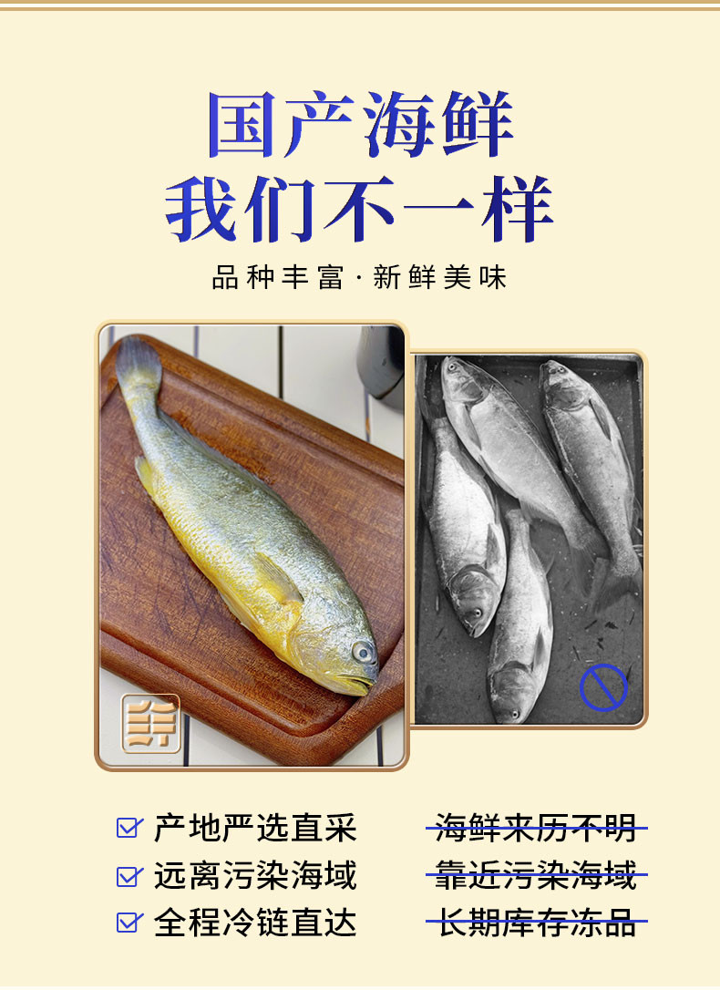 鲜禾鲜 野生带鱼礼盒A	2000g