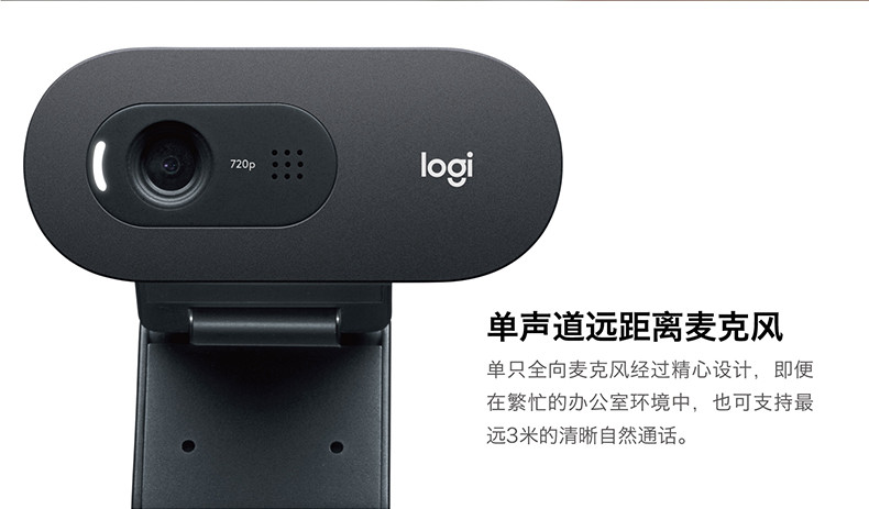 罗技/Logitech 罗技C505e 高清网络摄像头 默认规格