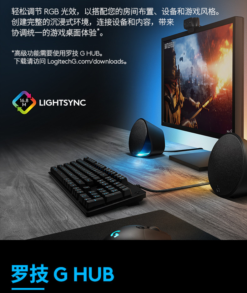 罗技/Logitech 罗技G502 无线游戏鼠标 默认规格