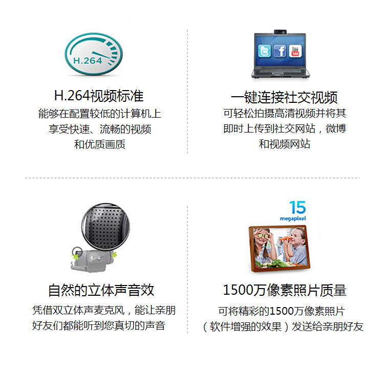 罗技/Logitech 罗技C920e 高清网络摄像头 默认规格