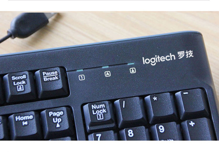 罗技/Logitech 罗技K120 有线键盘_USB接口 默认规格