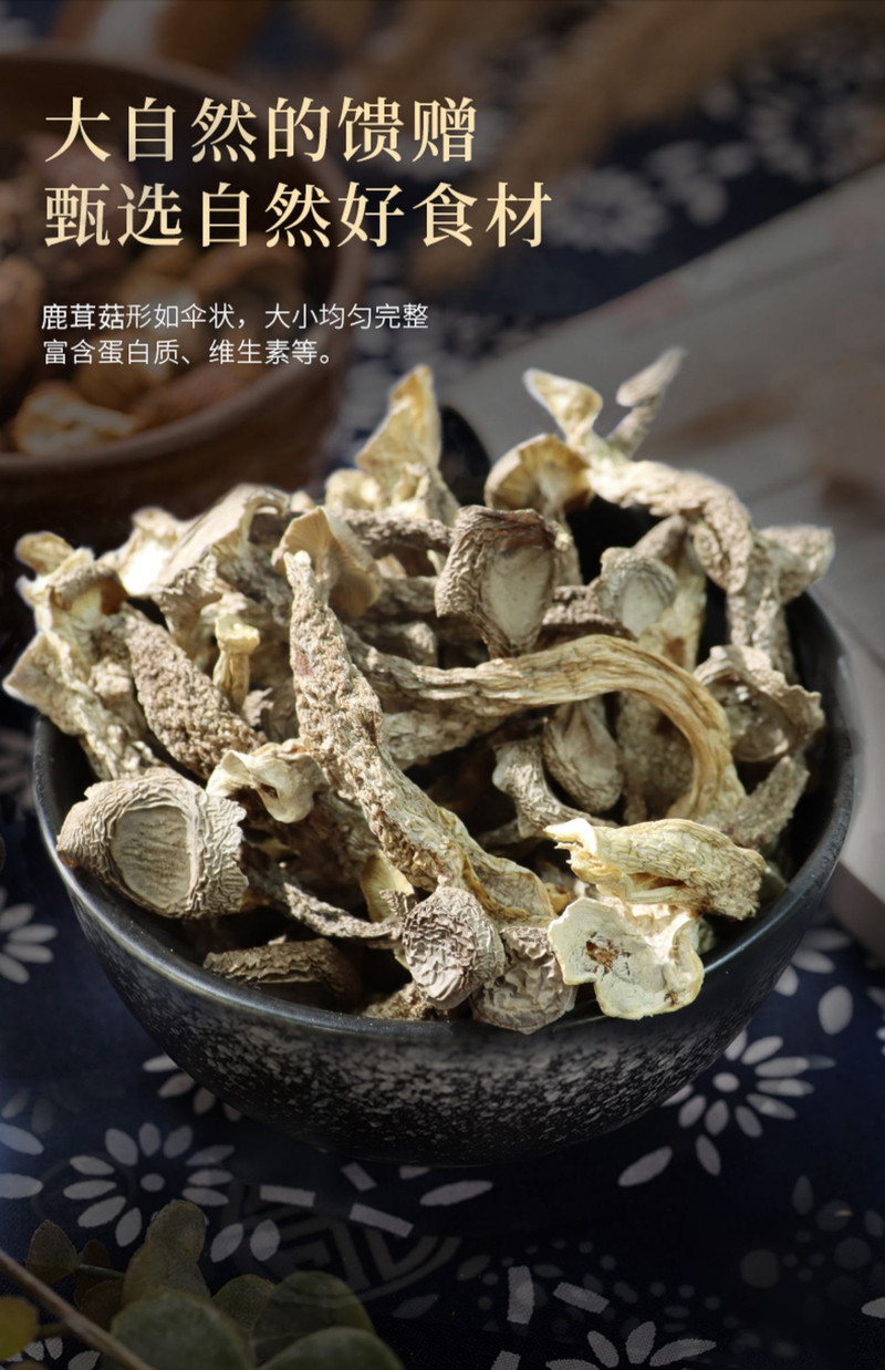   九养芝 鹿茸菌菇干货炒菜