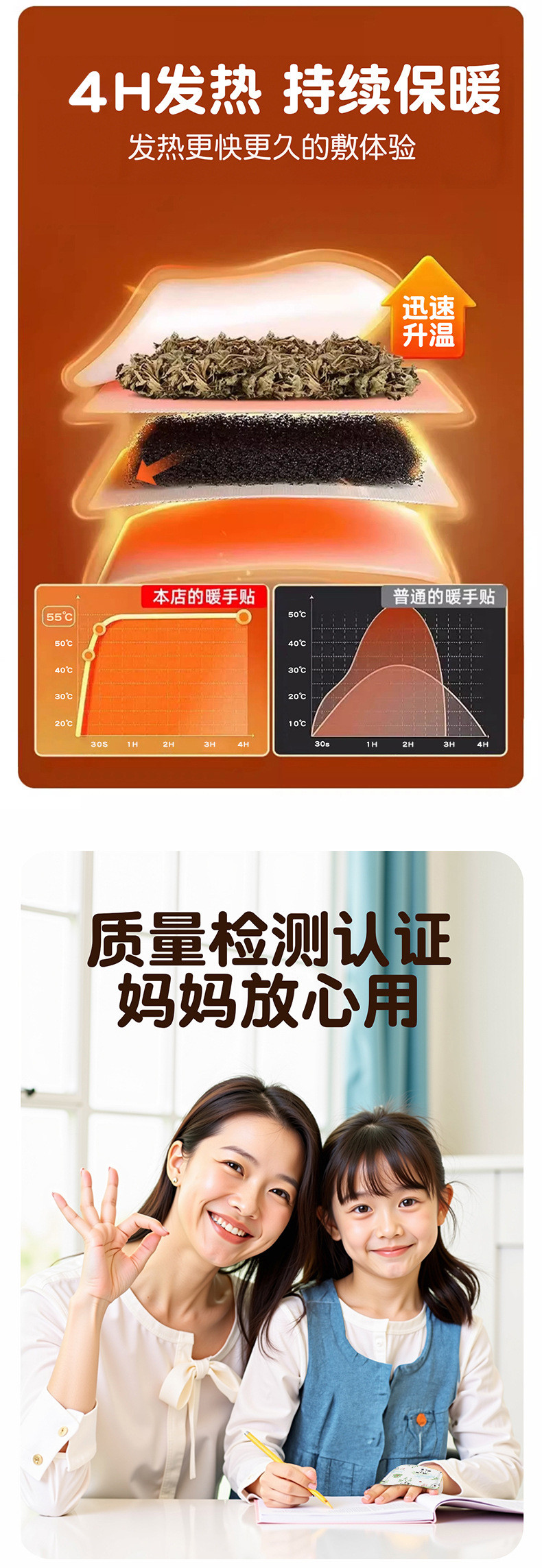  【仅需10.9元】 秋冬热敷暖手宝穿戴式卡通学生免贴暖手贴 爱生活