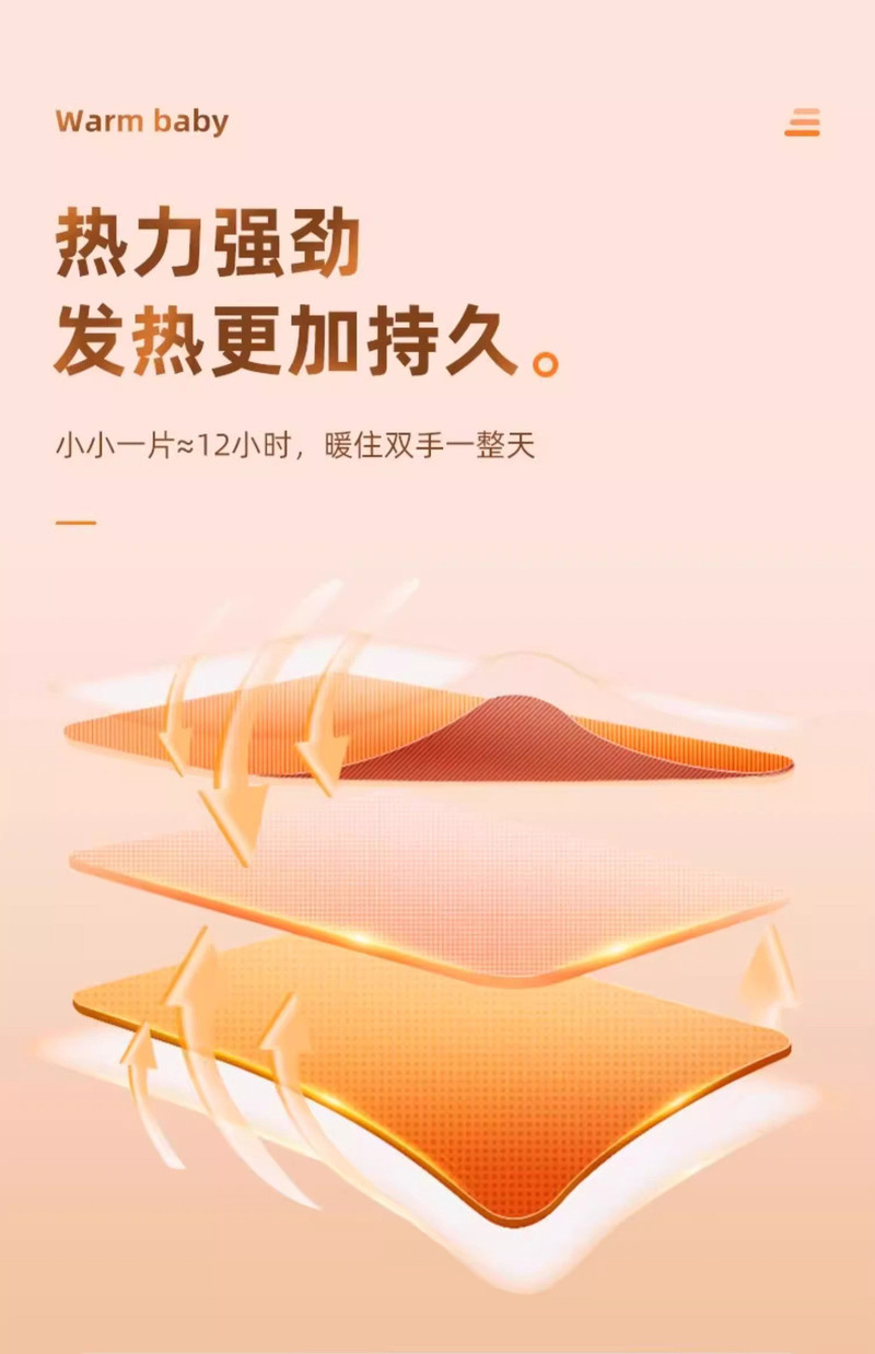 PMY 【30个19.9元】手握式自发热卡通暖手蛋替换芯暖贴包暖手宝