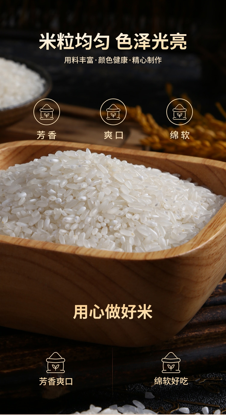  东北大米长粒香米稻花香米农家米2023年新米5kg香米东北米 灼颜