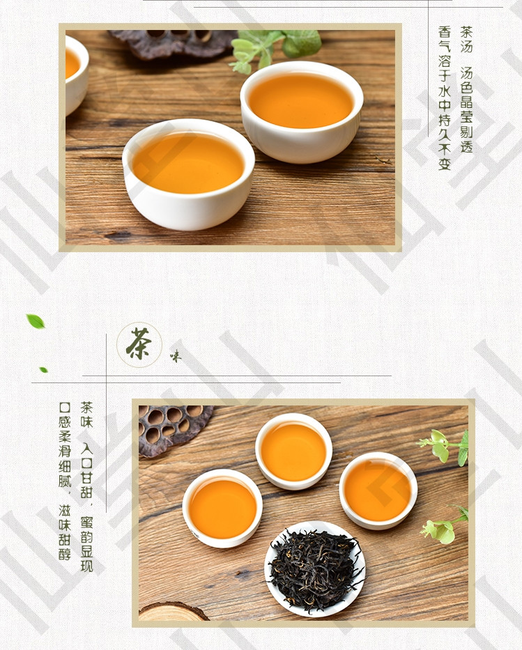 仙堂山 韶关新丰茶洞高山有机红茶250克/份