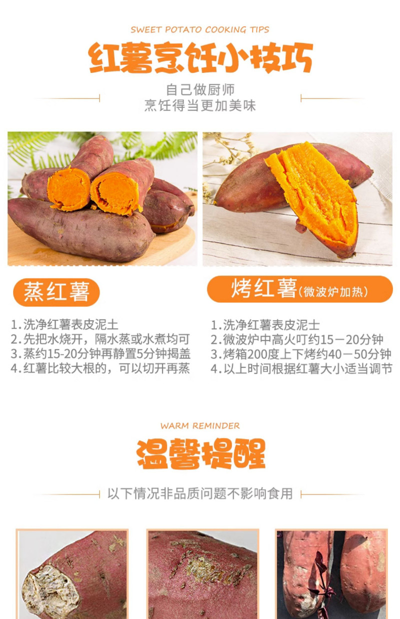 九连丰 西瓜红蜜薯新鲜4斤板栗红薯农家自种红心地瓜糖心烤番薯蔬菜