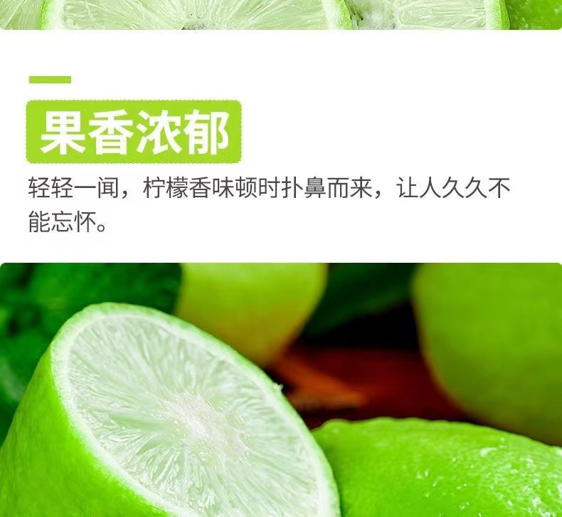 九连丰 海南香水柠檬10斤新鲜现摘当季奶茶店专用广东青柠檬整箱包邮