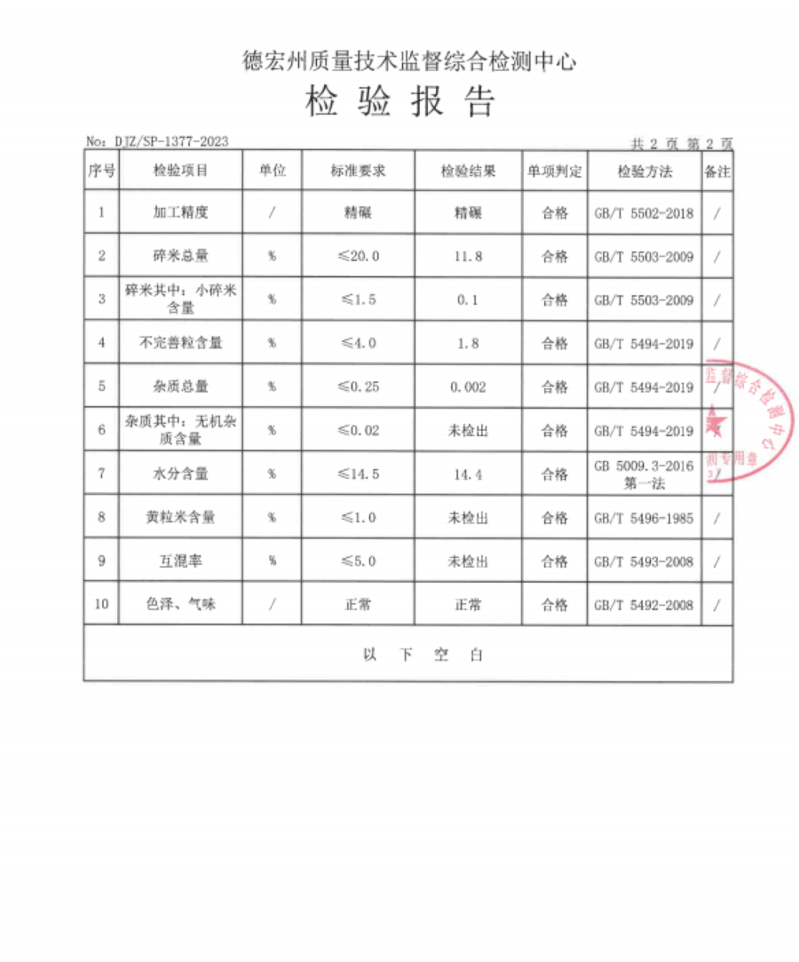 小匡 德宏邮稻香贡米5市斤