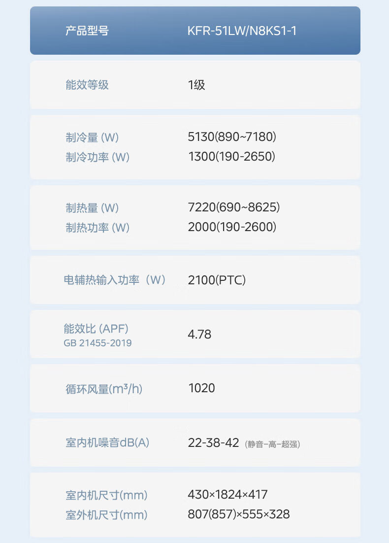 美的/MIDEA 美的空调柜机2匹/3匹酷省电新一级能效变频N8KS1-1