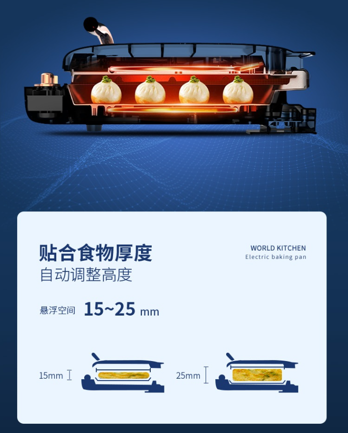 康宁/WORLD KITCHEN   电饼铛WK-DB1201/KZ