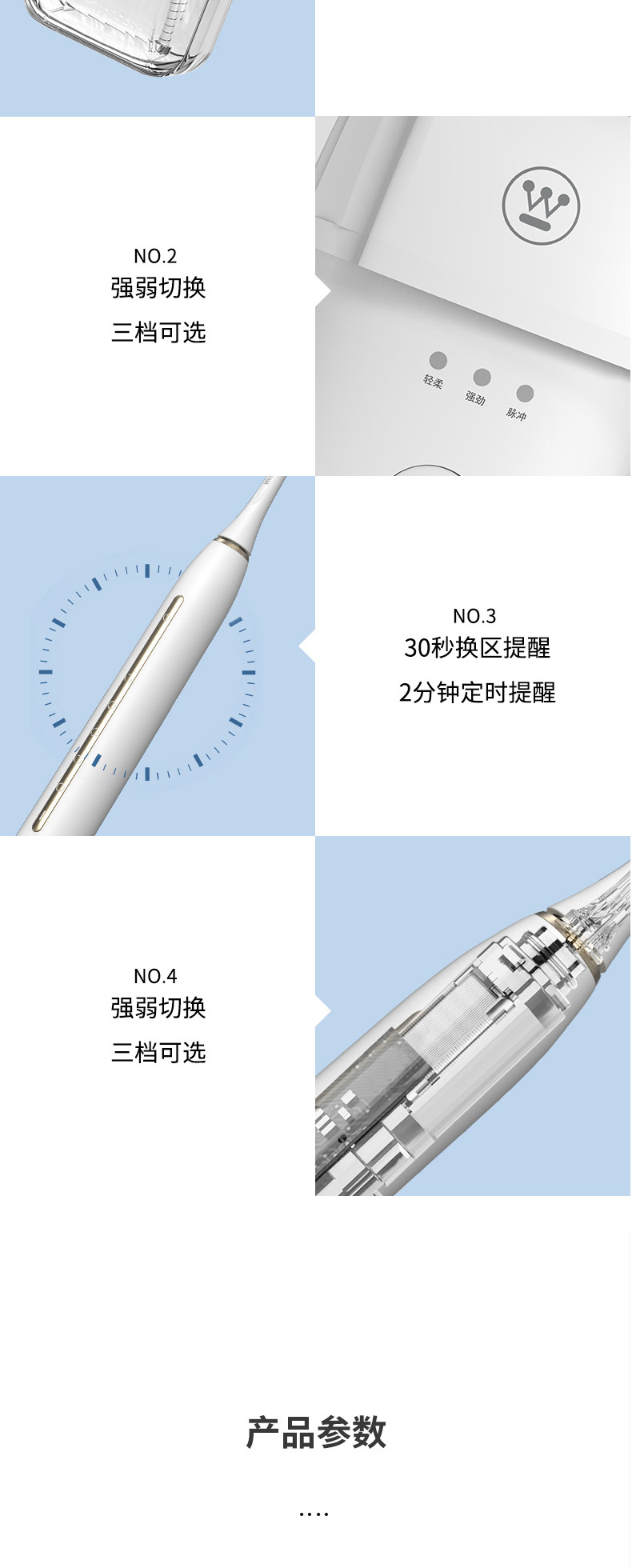 西屋/Westinghouse 口腔护理套装WL-HKQ0825