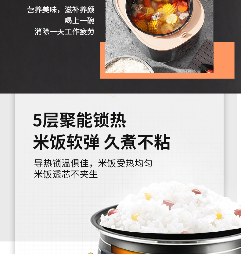 捷赛 电饭煲JS40FB01G