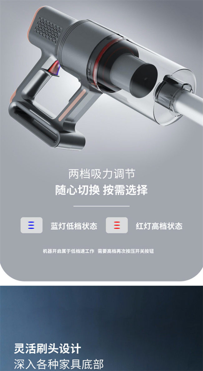 大宇 家用小型大吸力手持无线吸尘器 DY-XC01