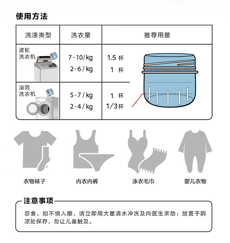 威露士/WALCH La有氧洗威露士洗衣液松木2L