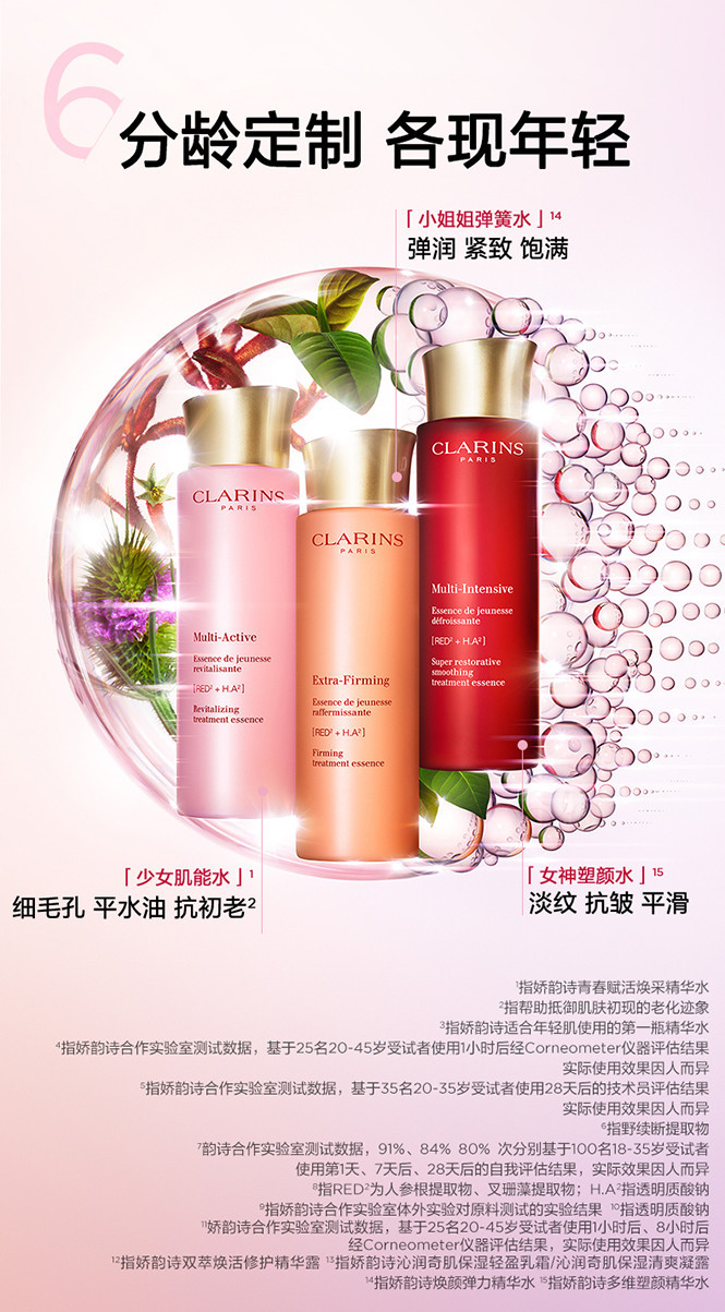 娇韵诗/Clarins 青春赋活精华水200ml