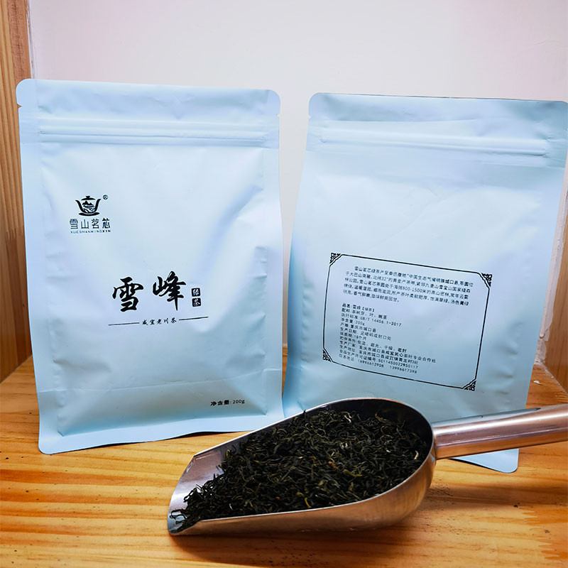 雪山茗芯 民心茶叶雪峰200g