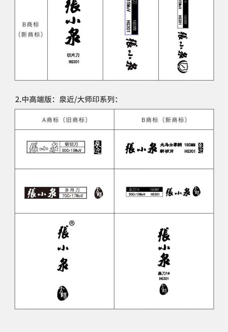 张小泉 皓锦系列套装刀具七件套