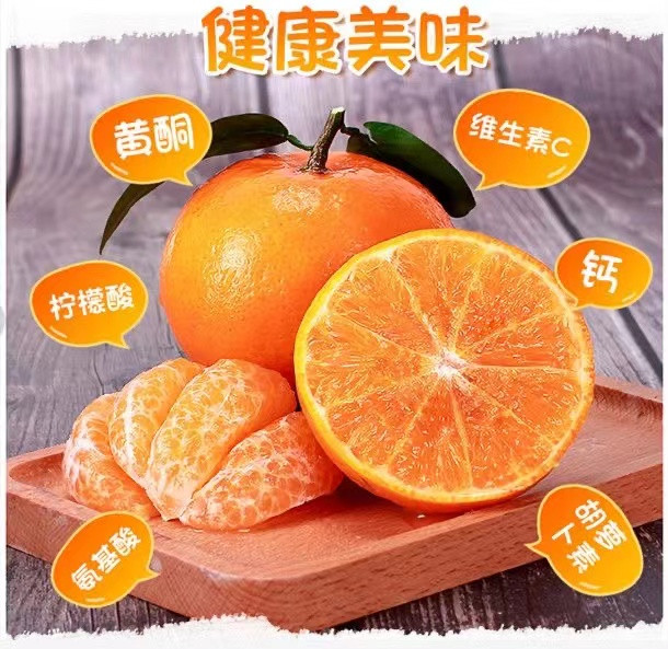丰登鲜生 正宗广西武鸣沃柑桔橘子【单果65-90mm】