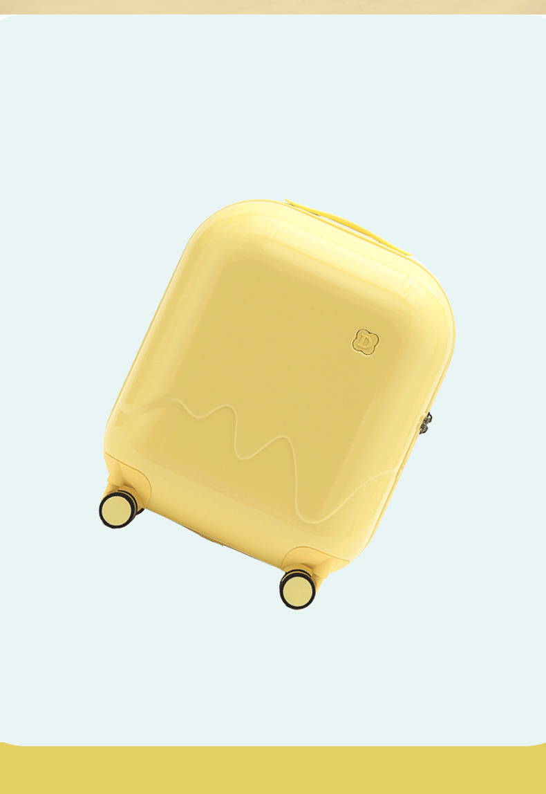 新益美 行李箱拉杆箱女20寸小型轻便登机箱学生密码箱旅行箱