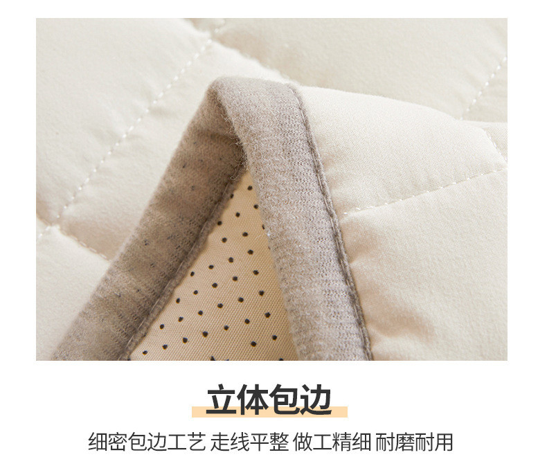 迹添雅 软垫床褥垫褥子铺床双人家用保护垫薄款垫褥防滑学生