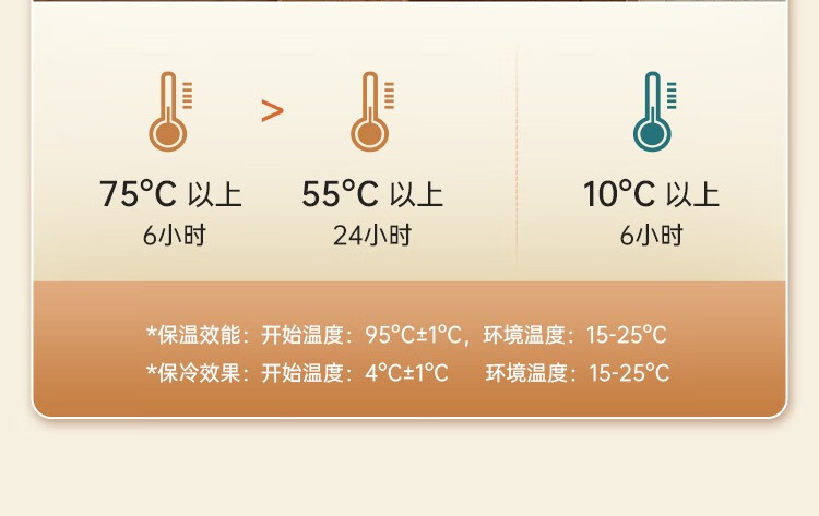 炊大皇 简约红胆保温壶1.5L