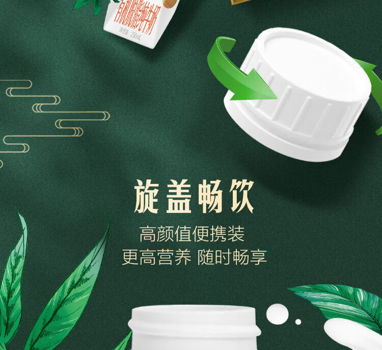 伊利 金典有机脱脂纯牛奶 （梦幻盖）3.8g乳蛋白 原味 250ml*10盒*2